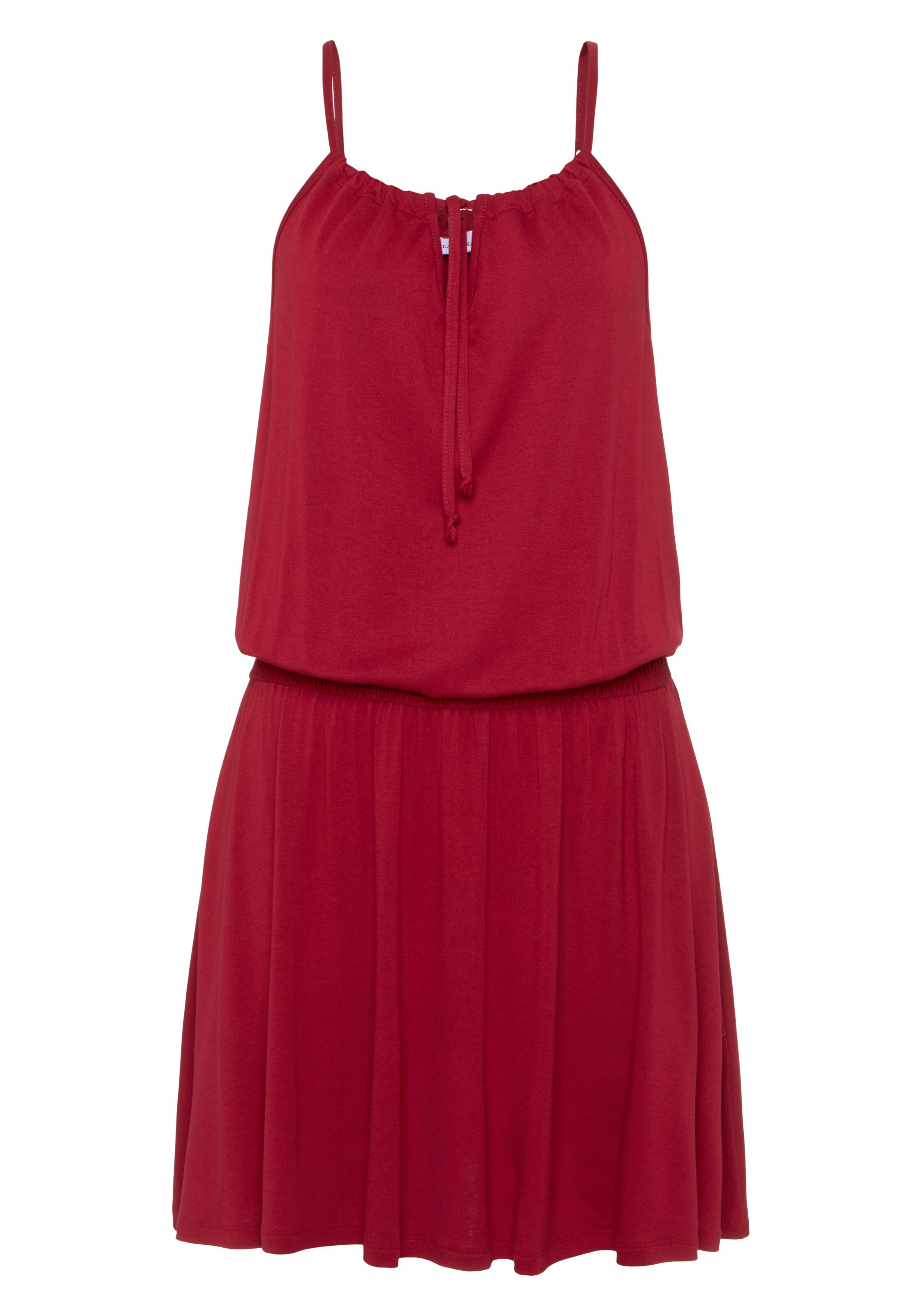 LASCANA Φόρεμα σε κόκκινο: μπροστά