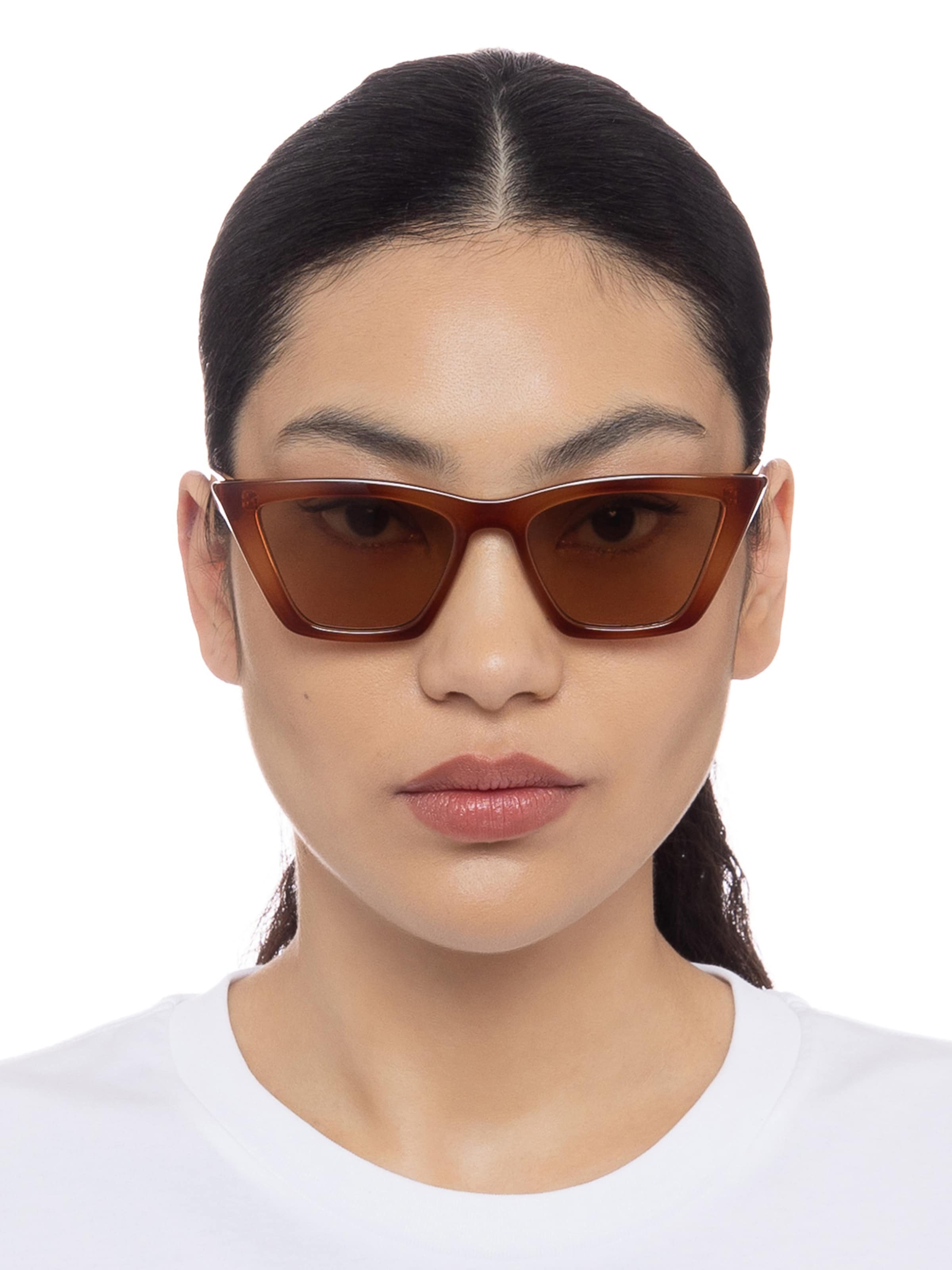 Lunettes de soleil 'VELODROME' LE SPECS en marron