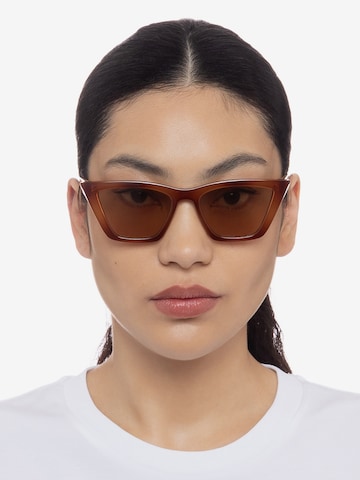 LE SPECS Sonnenbrille 'VELODROME' in Braun