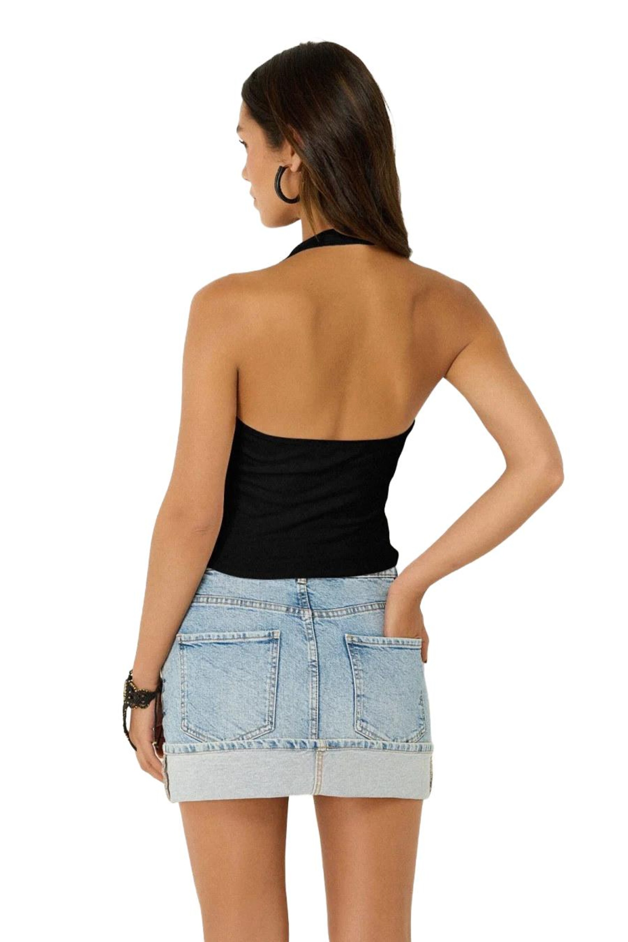 No Matter What Top in Black