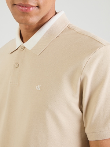 T-Shirt Calvin Klein Jeans en beige