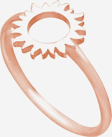 Gemshine Ring 'ECLIPSE' in Gold: Vorderseite