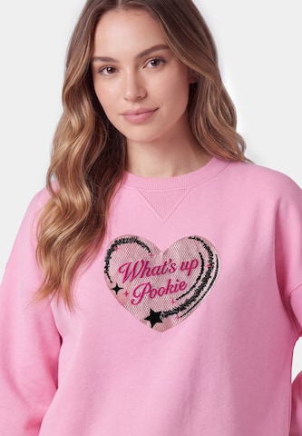 MYMO - Sweatshirt em rosa