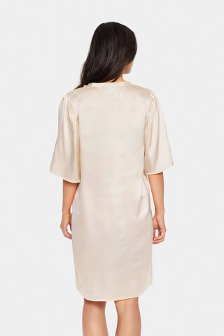 SAINT TROPEZ Shirt dress 'Safina' in Beige