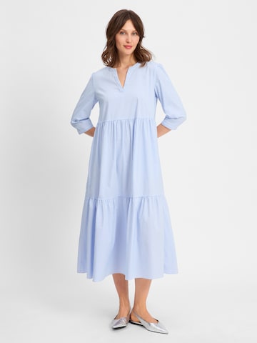 Marie Lund Dress in Blue: front