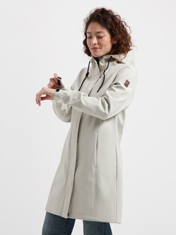 Travelin Between-season jacket 'Erika' in Beige