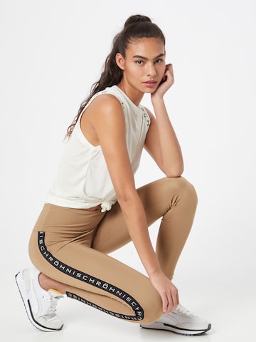 Röhnisch Skinny Workout Pants 'KAY' in Brown