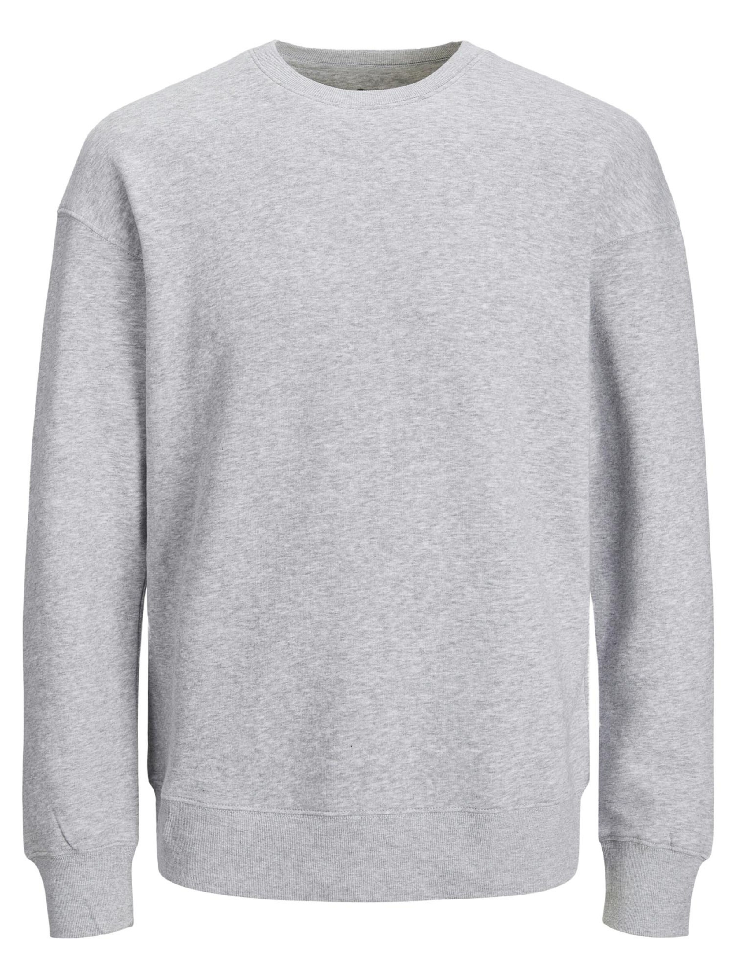 JACK & JONES Sweatshirt 'Star'‌ in Grau: Vorderseite