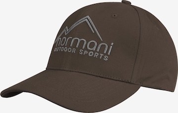 normani Sportcap 'Neys' in Grau: predná strana