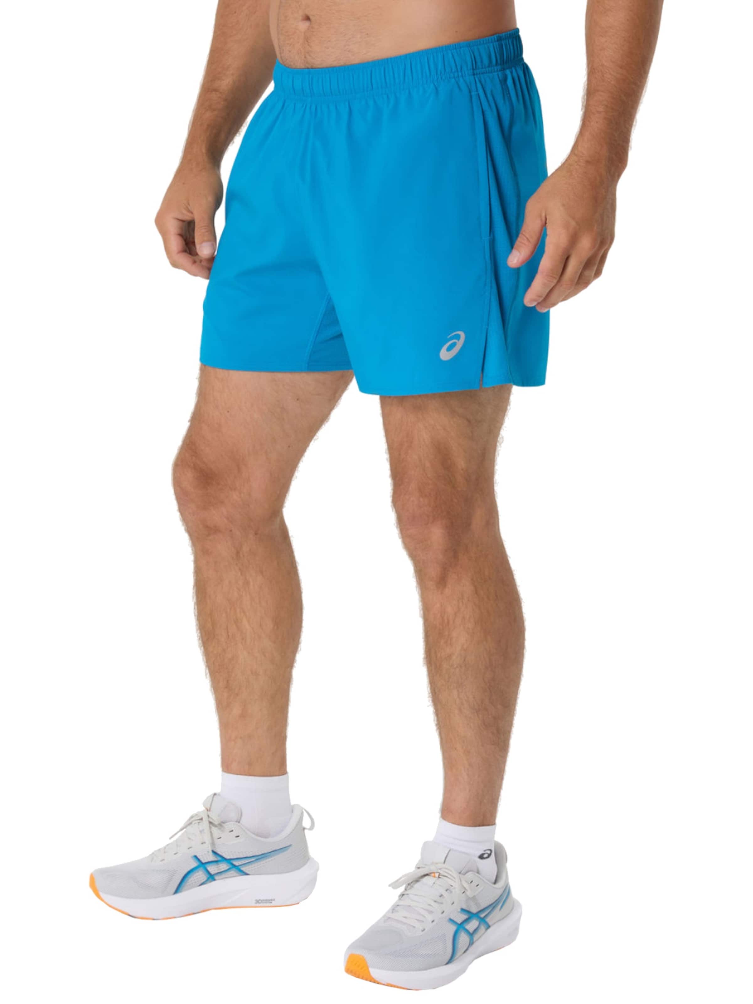 ASICS Regular Sporthose 'ASICS Core 5IN Short' in Blau