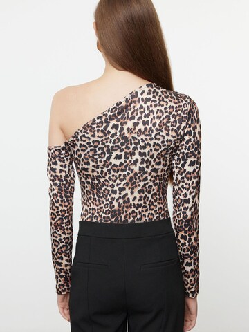 Shirtbody Trendyol en beige