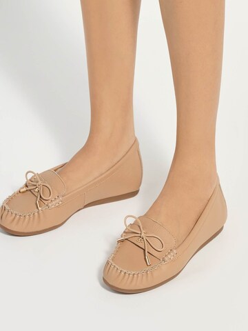 Dune LONDON Moccasins in Brown