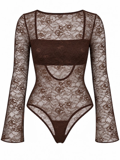 hzl the label Body in XS in braun, Produktansicht