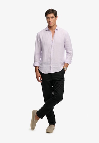 Coupe regular Chemise Superdry & Co en violet