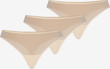 TEYLI String 'Nikola' (GRS) in Beige: predná strana