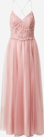 Laona Evening Dress in Pink: front