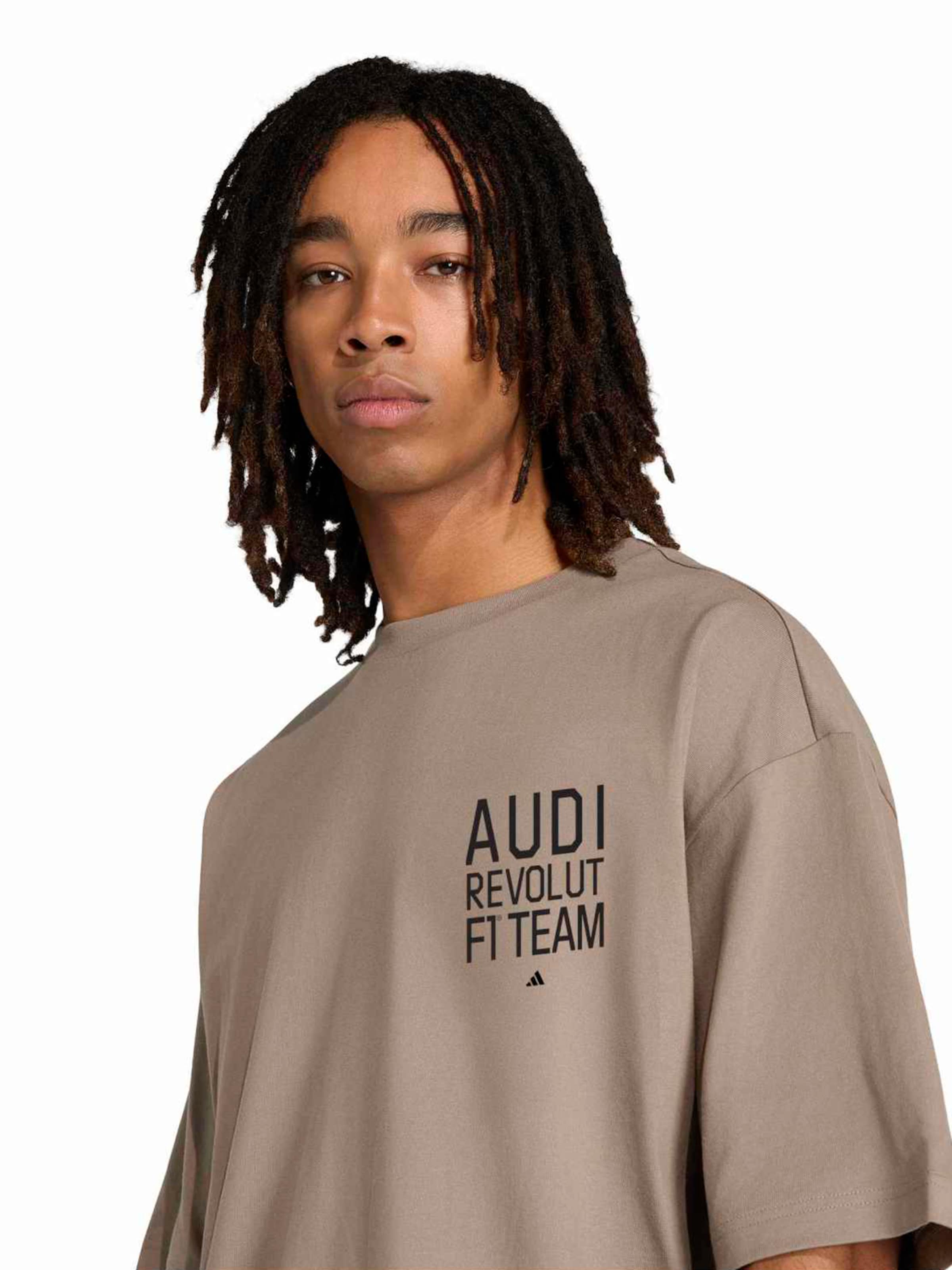 T-Shirt fonctionnel 'AU EF GR II' ADIDAS SPORTSWEAR en marron