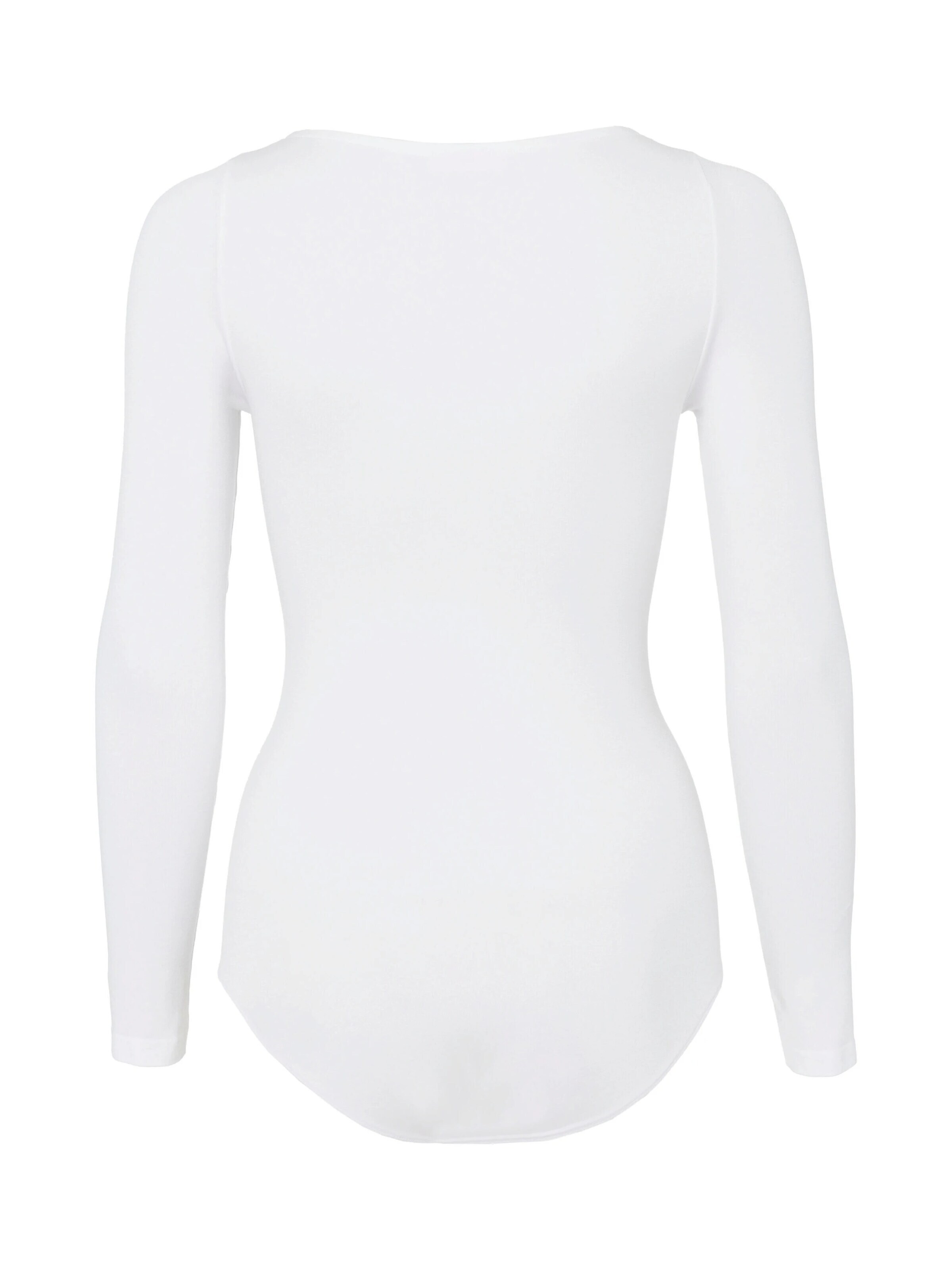 FALKE Bodysuit 'Fine Cotton' in White
