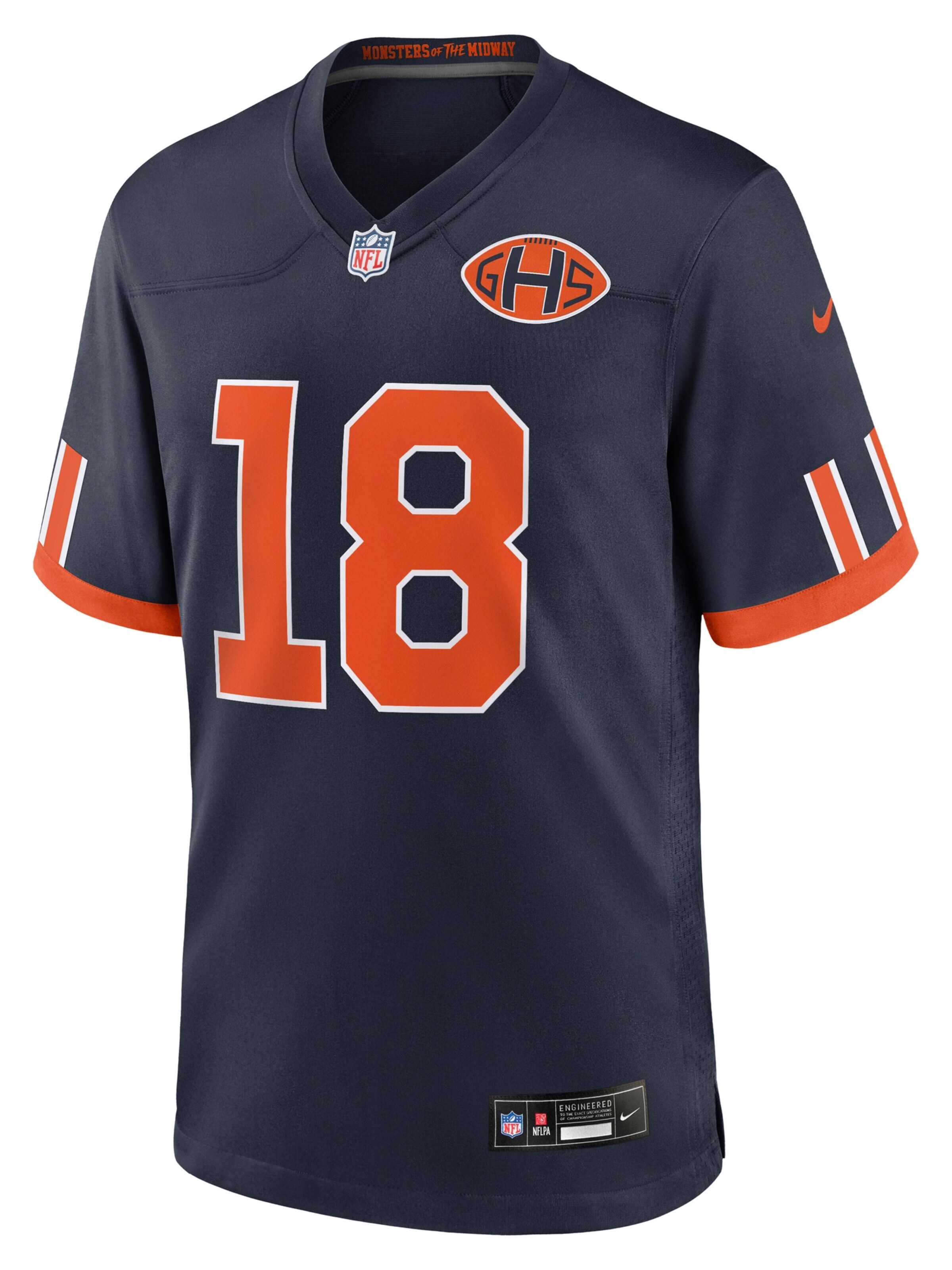 NIKE Jersey 'Chicago Bears Nike Rivalries Game NFL Jersey Williams 18' in Blue: front