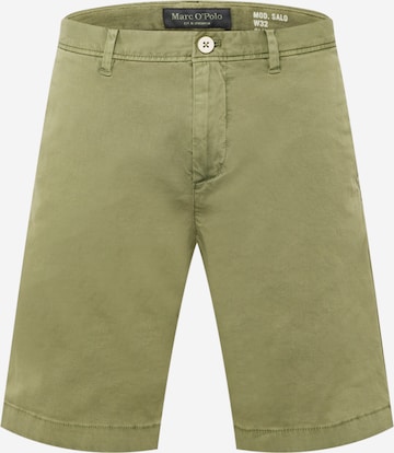 Pantaloni 'Salo' di Marc O'Polo in verde: frontale