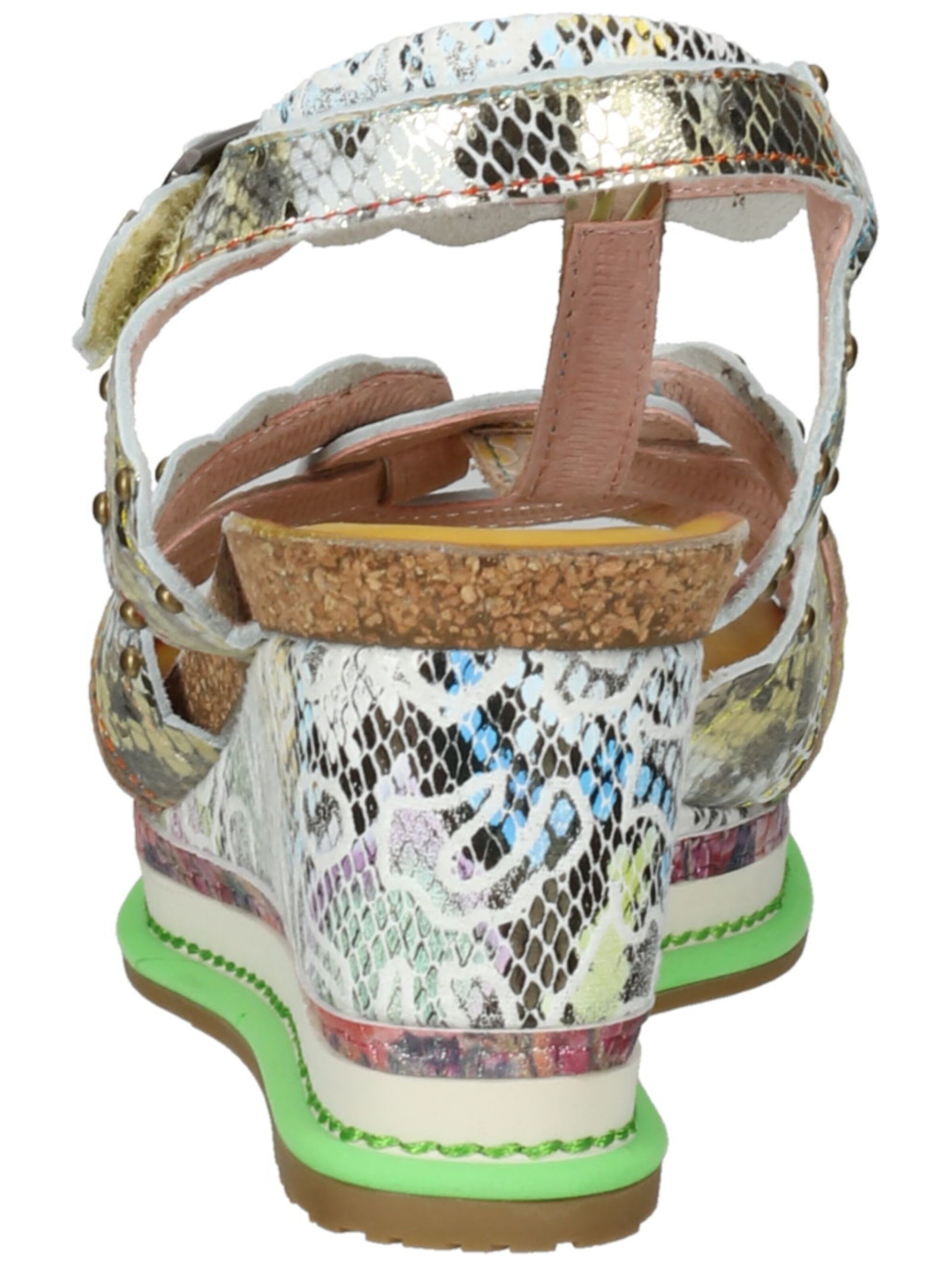 Sandales à lanières Laura Vita en mélange de couleurs