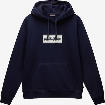 Sweat-shirt NAPAPIJRI en bleu : devant