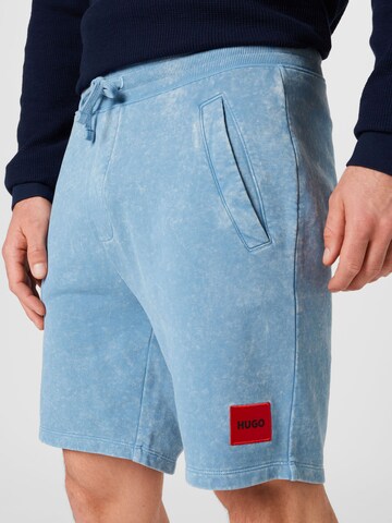 HUGO Regular Shorts 'Diz' in Blau