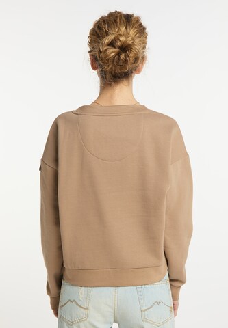 DreiMaster Vintage Sweatshirt in Brown