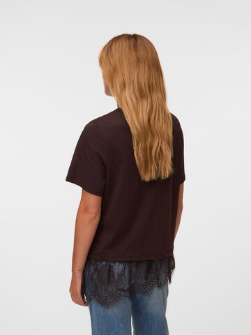 VERO MODA Shirt 'VMBrit' in Brown