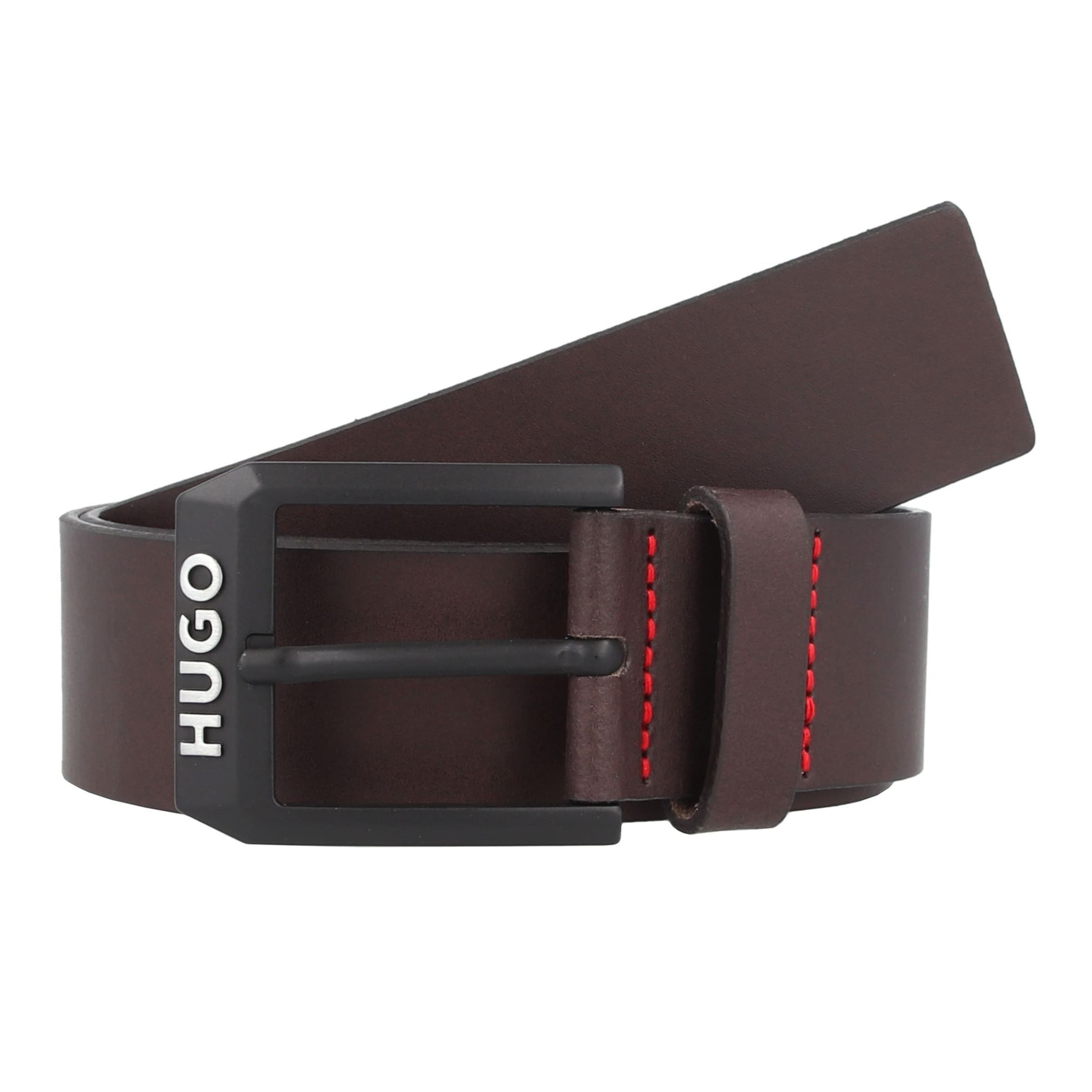 HUGO Belt 'Gelio' in Brown: front