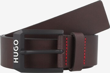 Ceinture 'Gelio ' HUGO en marron : devant