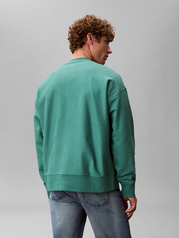 Calvin Klein Jeans Sweatshirt in Grün