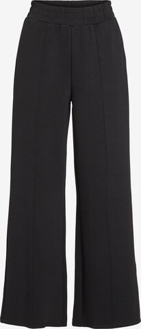 VILA Wide Leg Hose in Schwarz: predná strana