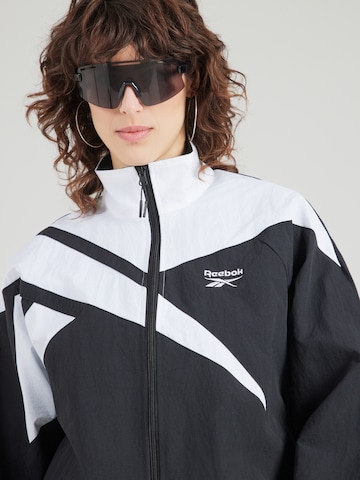 Reebok Prehodna jakna | črna barva