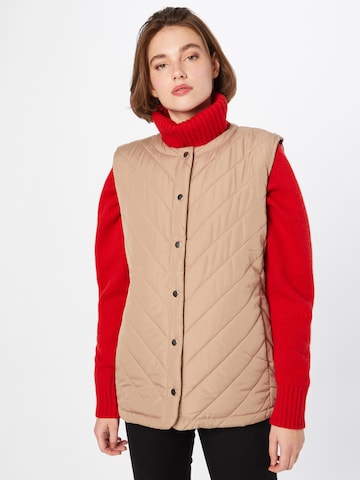 Gilet 'Revna' di Soft Rebels in beige: frontale