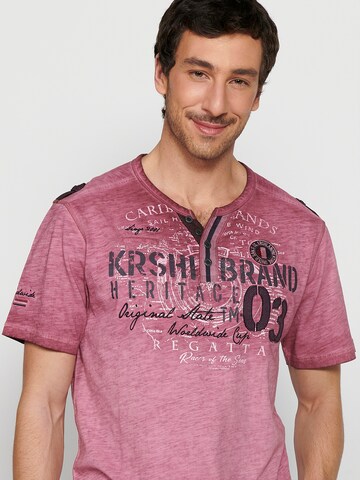 KOROSHI T-Shirt in Rot