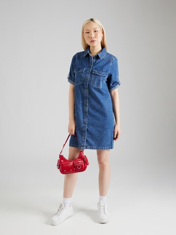 Noisy may Shirt Dress 'NEW SIGNE' in Blue