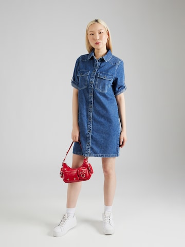 Noisy may Shirt Dress 'NEW SIGNE' in Blue