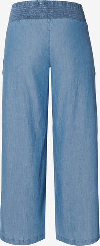 Esprit Maternity Wide Leg Hose in Blau