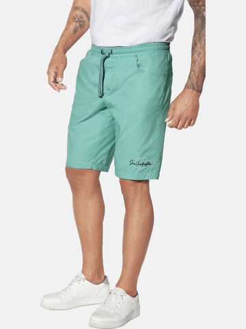 Jan Vanderstorm Loose fit Trousers 'Ramtan' in Green: front