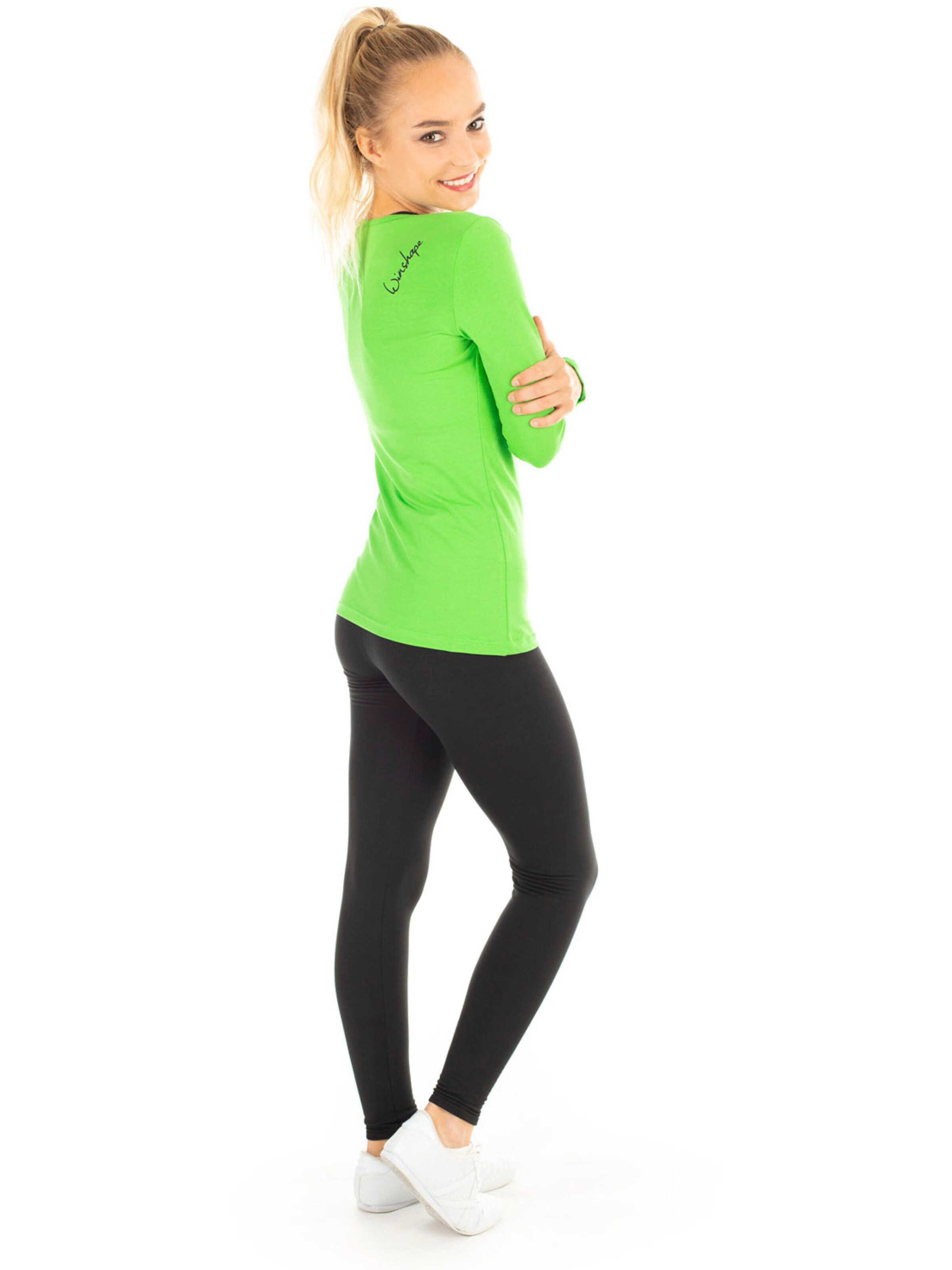 Winshape - Slimfit Pantalón deportivo 'WTPL1' en negro