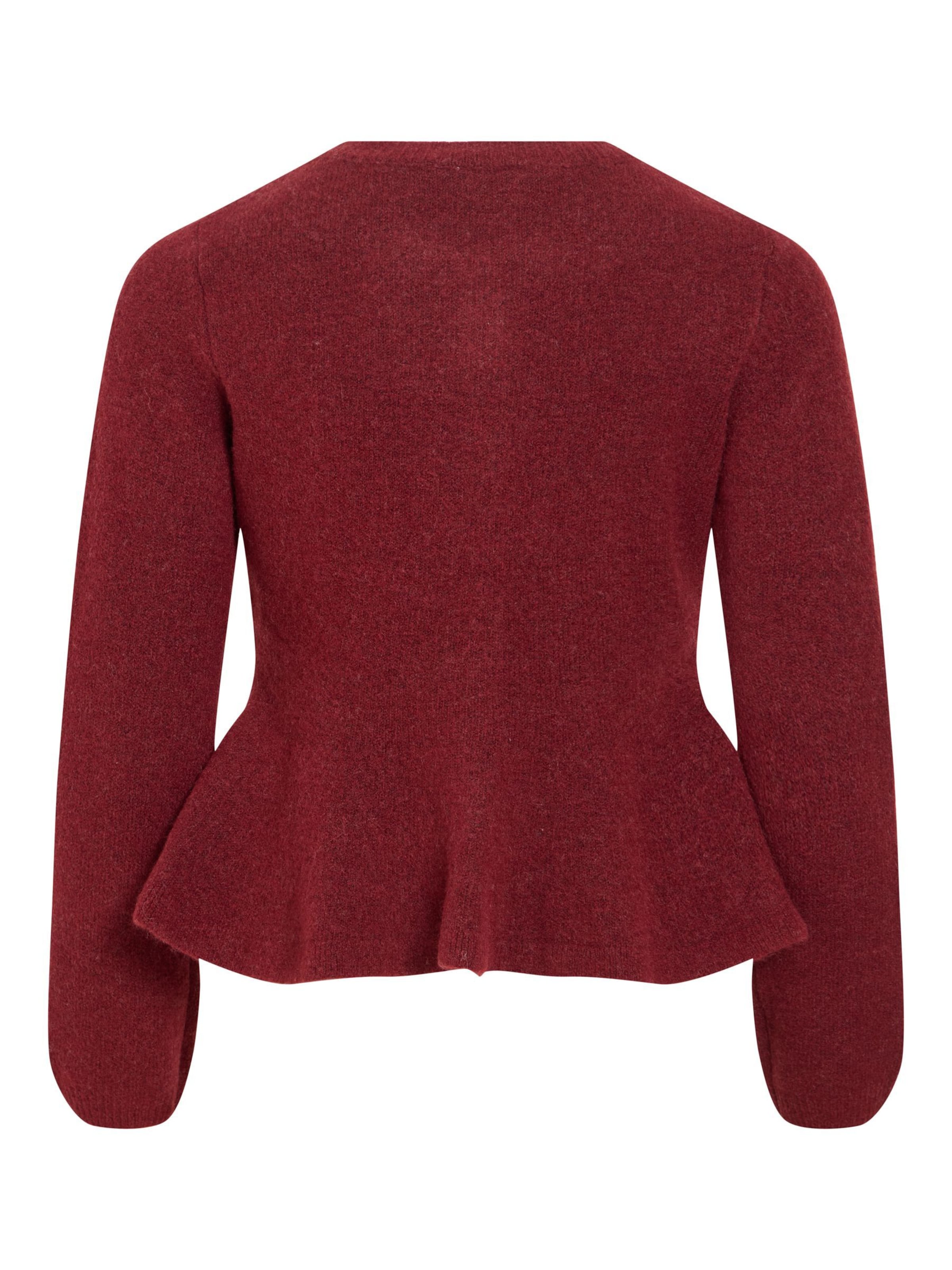 VILA Strickjacke 'VILuna' in Rot