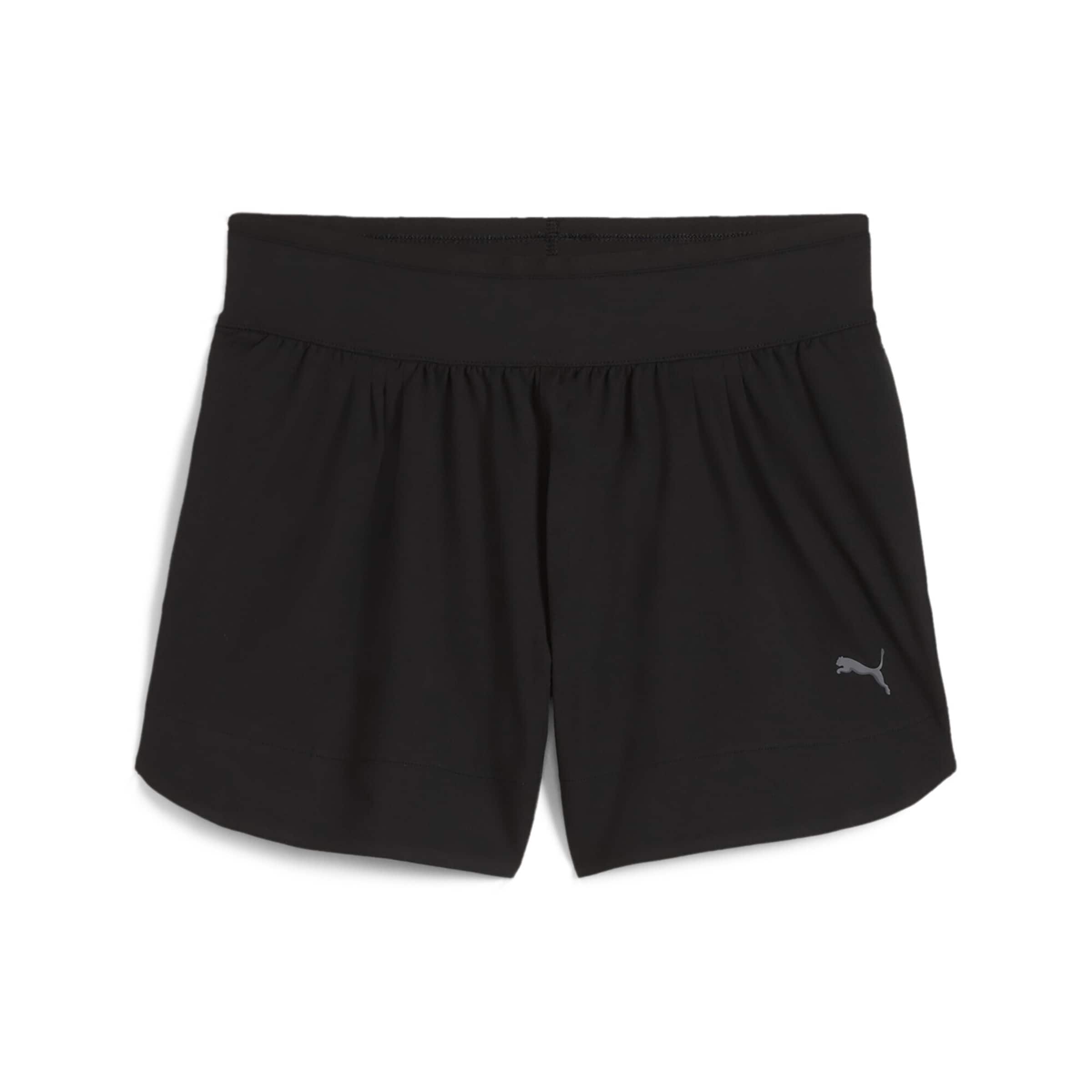 PUMA Regular Workout Pants 'Move Cloudspun' in Black: front