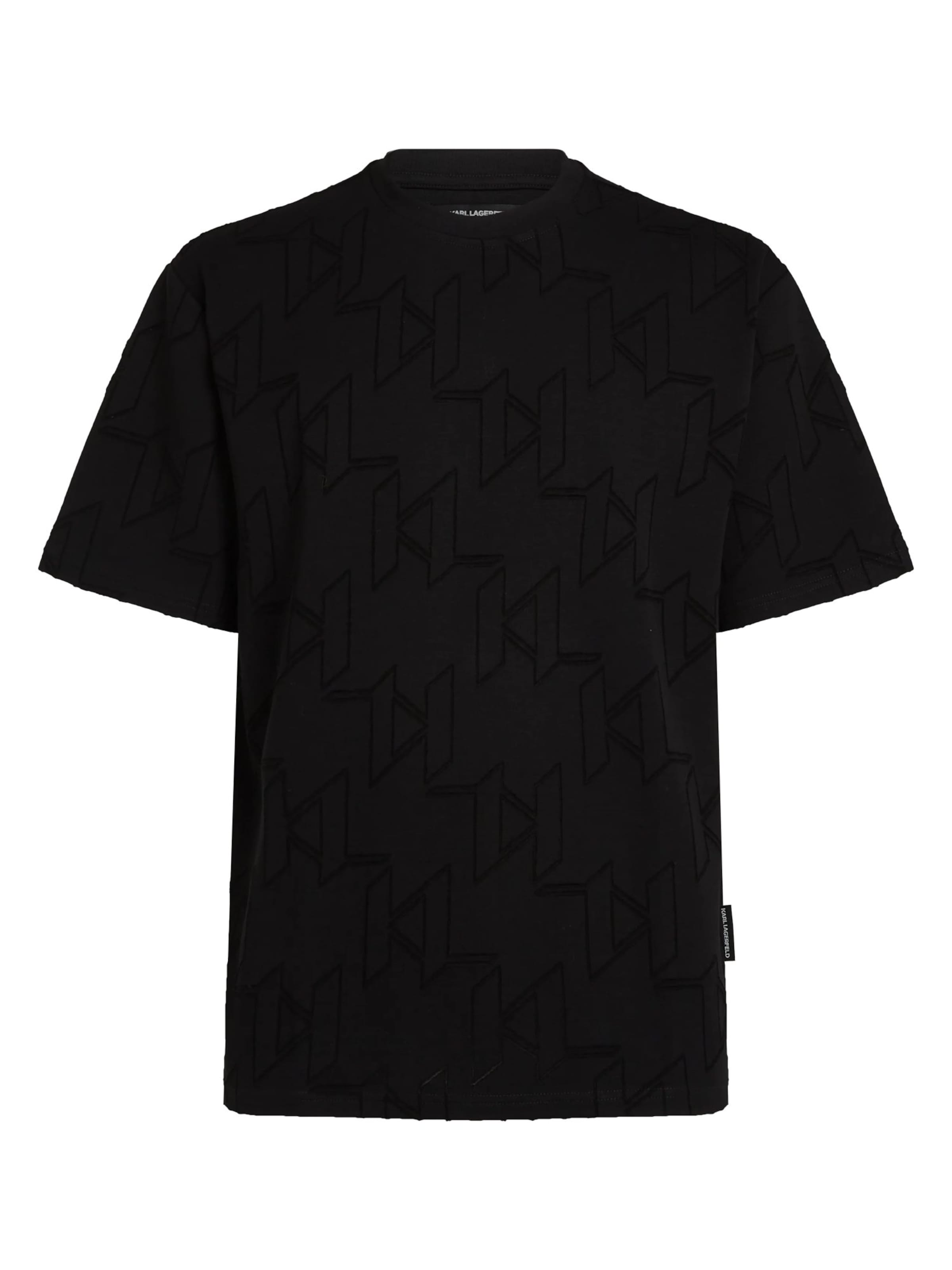 Karl Lagerfeld T-shirt in Schwarz: Vorderseite