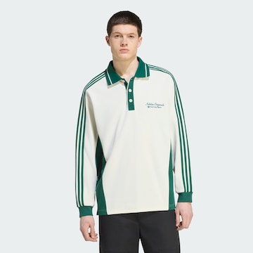 ADIDAS ORIGINALS Μπλουζάκι 'POLO LS M' σε λευκό: μπροστά