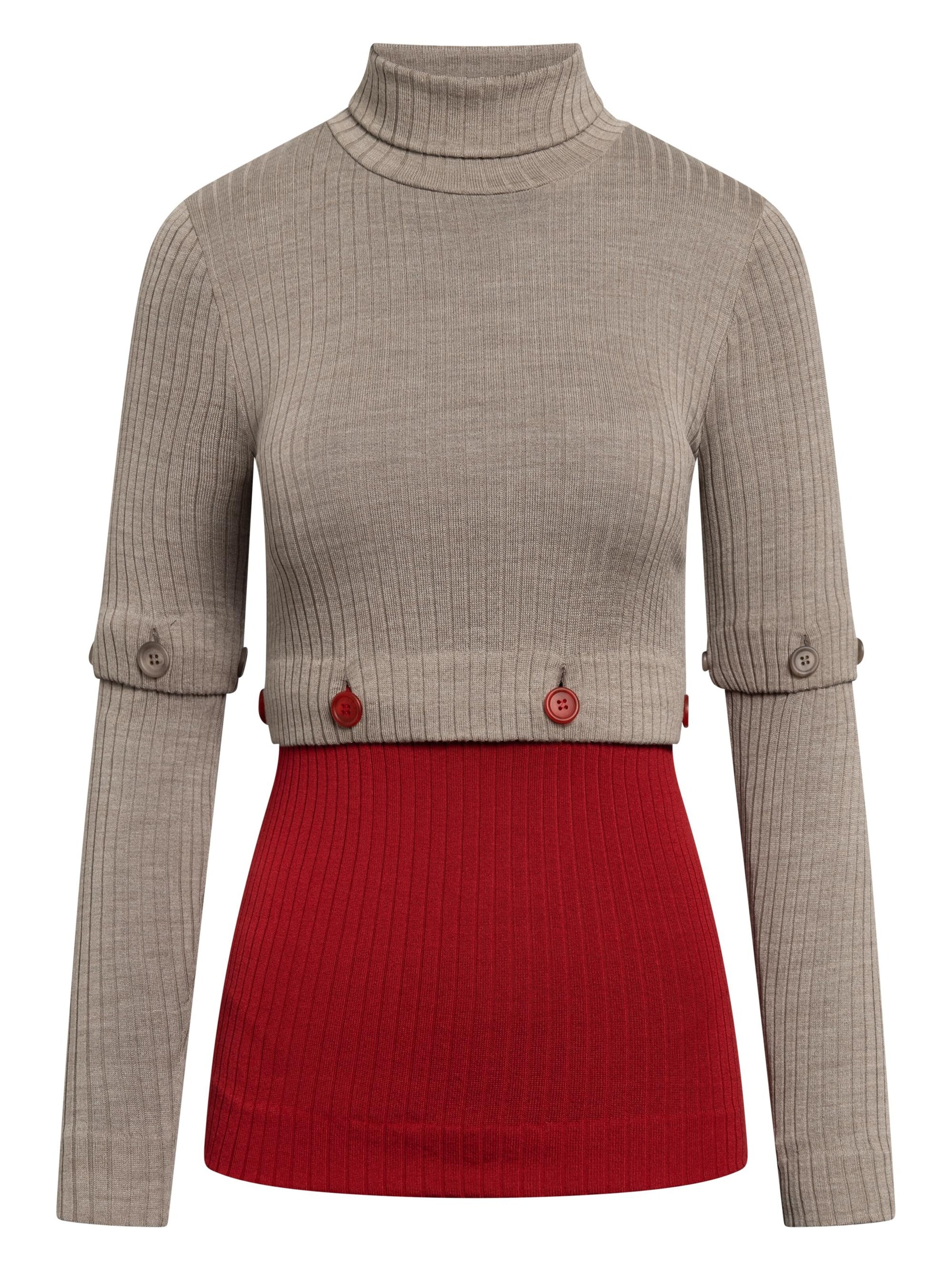 TOOche Sweater in Beige: front