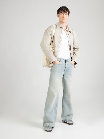 Calvin Klein Jeans Широкий Джинсы в Желтый