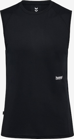 Hummel Functioneel shirt 'Pulse' in Zwart: voorkant