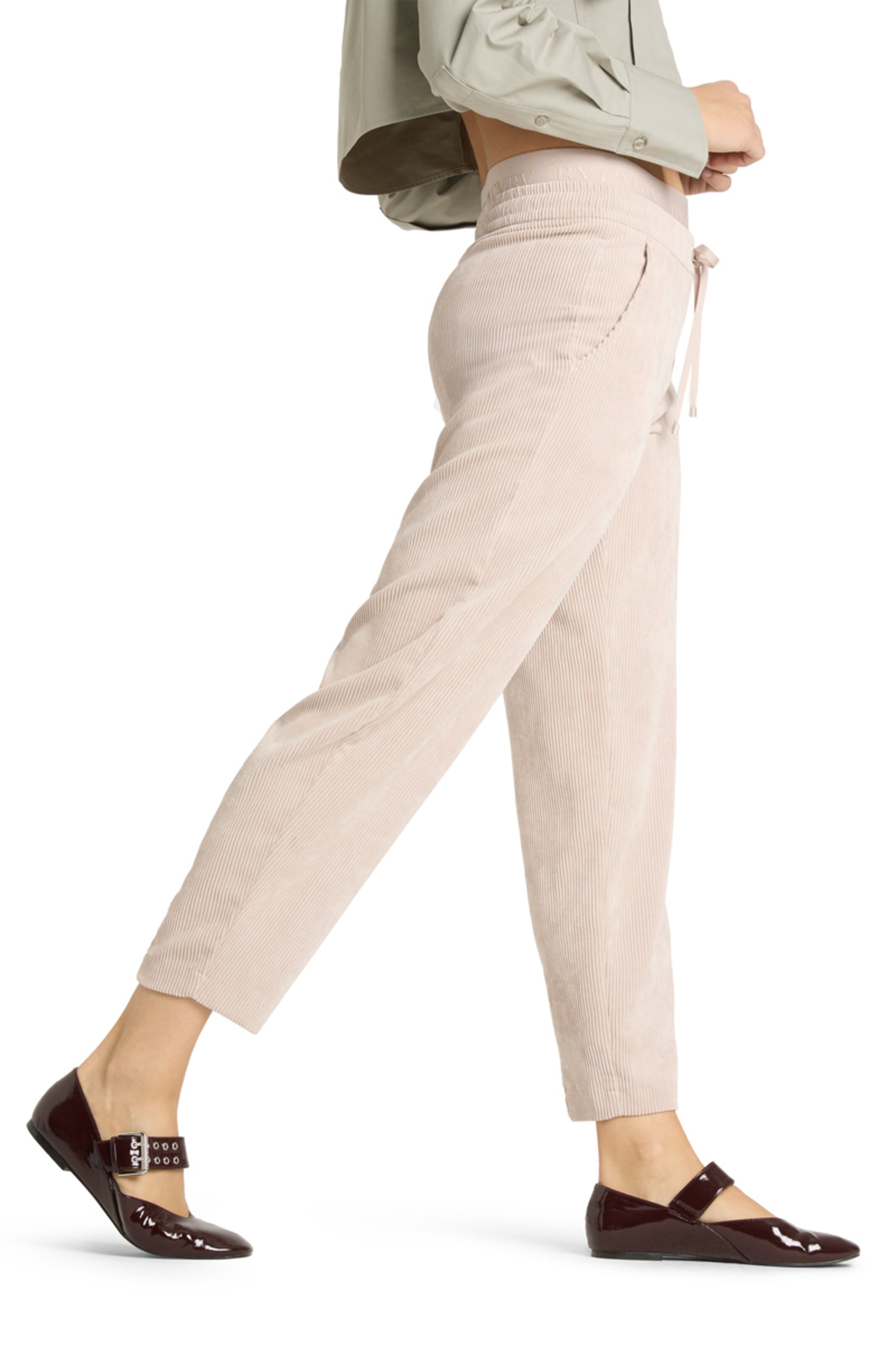 Cambio Tapered Pants 'Eden' in Beige