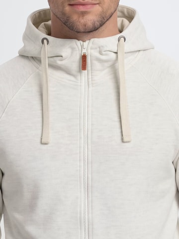 BLEND Sweat jacket 'Speedy' in Beige
